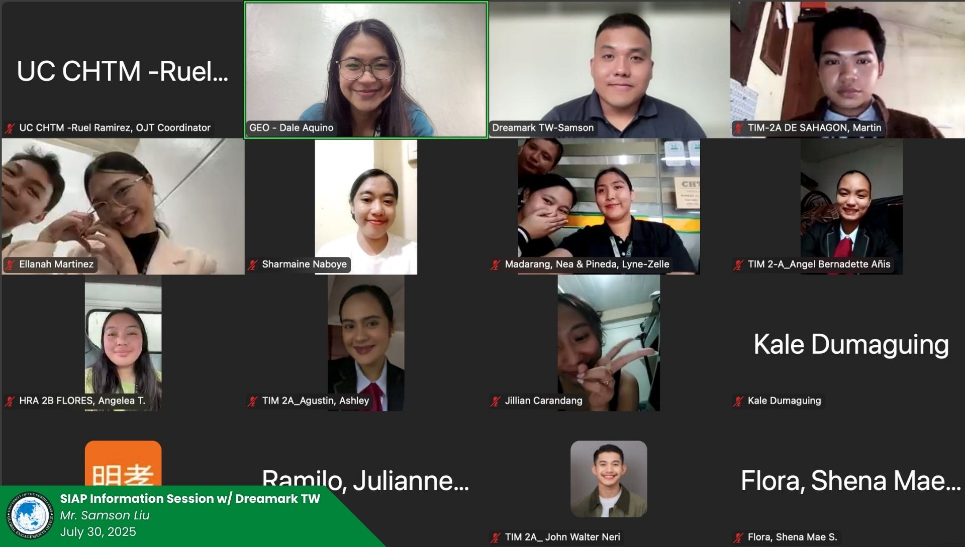 GEO Conducts Two-Day SIAP Information Sessions for Hospitality and Tourism Students