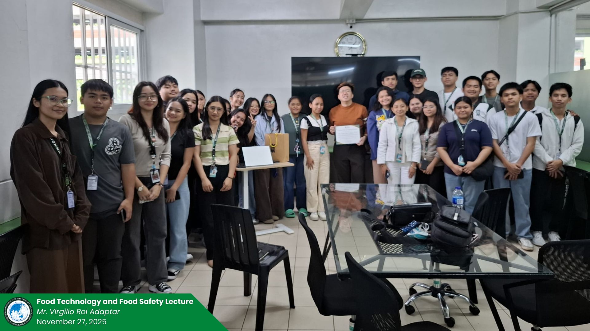 GEO Connects Students with Industry Expertise in Food Technology and Safety