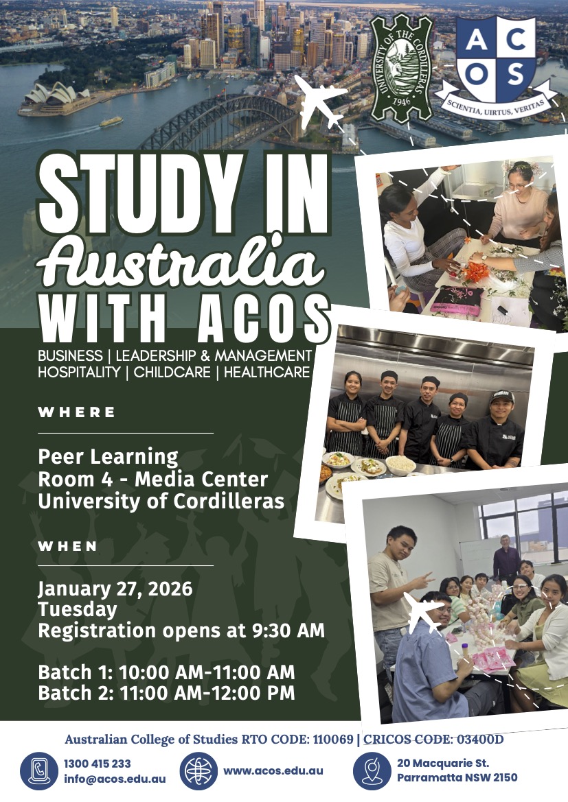 Study in Australia with the Australian College of Studies (Jan. 27, 2026)